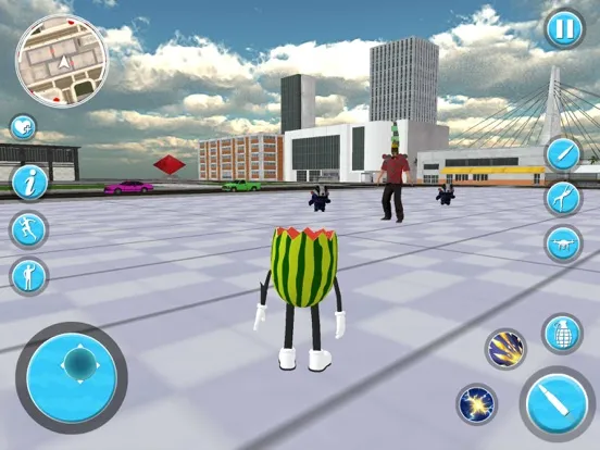 Merge Gangstar Game Open World iPad  स्क्रीनशॉट